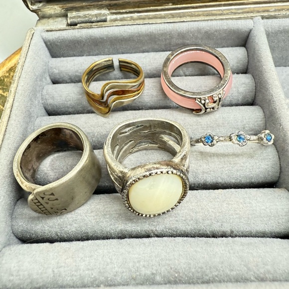 Vintage Antique Old Ring Lot - Picture 1 of 17